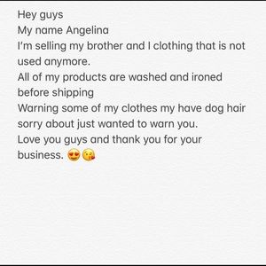 Thank you for your business.